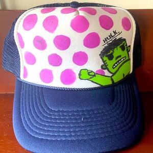 Custom Made Incredible Hulk Snapback Trucker Hat
